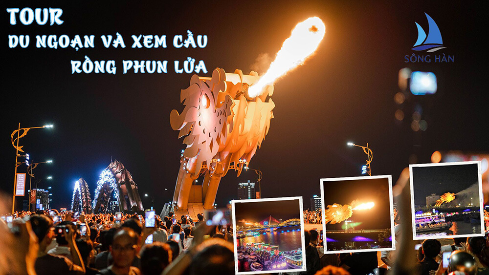 Du thuyền sông Hàn xem cầu Rồng phun lửa