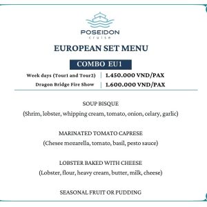 European Set Menu - Combo EU1