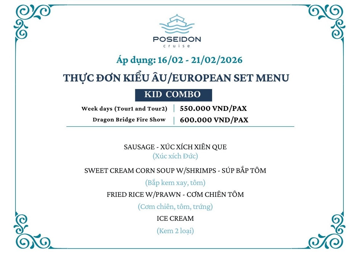 Poseidon Cruise Danang