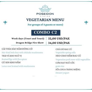 Vegetarian Set Menu - Combo C2 - 2026 (Basic Ticket + Set Menu C2)