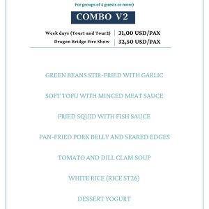 Asian Combo V2 - (Basic Ticket + Set Menu V2)